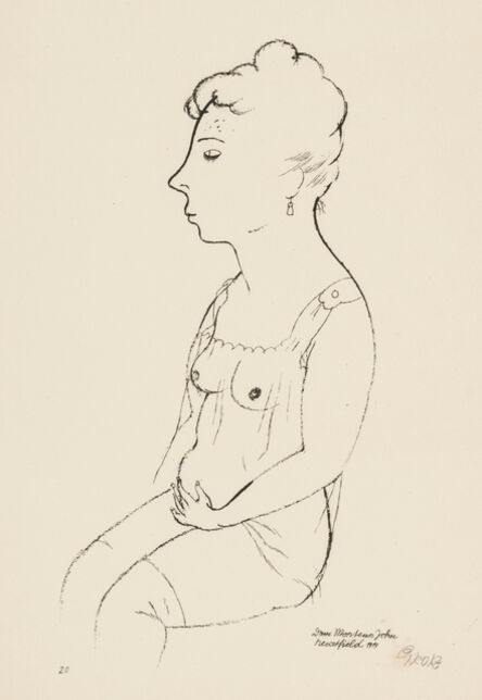 George Grosz, ‘Louise’, 1919
