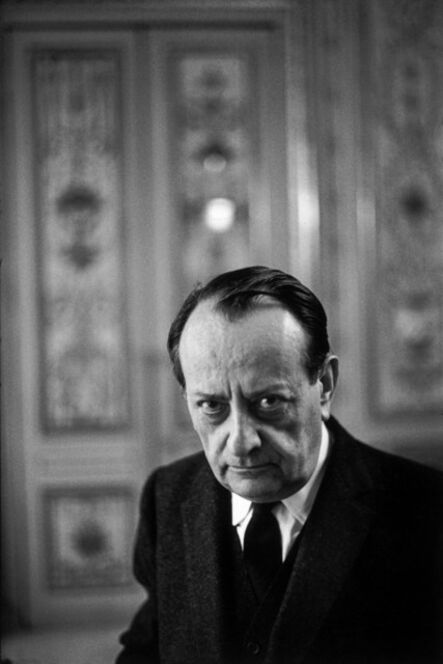Henri Cartier-Bresson, ‘André Malraux’, 1968