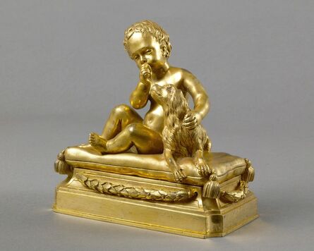‘A beautiful pair of Louis XVI chased and giltbronze paper-weights’, ca. 1765