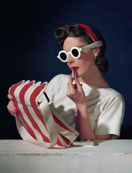 Horst P. Horst, ‘Muriel Maxwell, Ensemble by Sally Victor, Bag By Paul Flato, Sunglasses By Eugene’, 1939