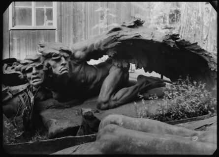 Josef Sudek, ‘Maniny – parties du monument de l’historien national František Palacký, réalisé par Stanislav Sucharda entre 1908–1912’, 1945