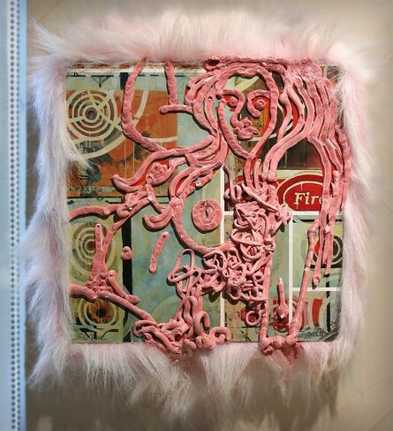 Peggy Lee Oster, ‘Life/Fire  Iteration2C  —  Pink’, 2018