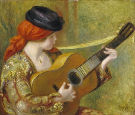 Pierre-Auguste Renoir, ‘Young Spanish Woman with a Guitar’, 1898