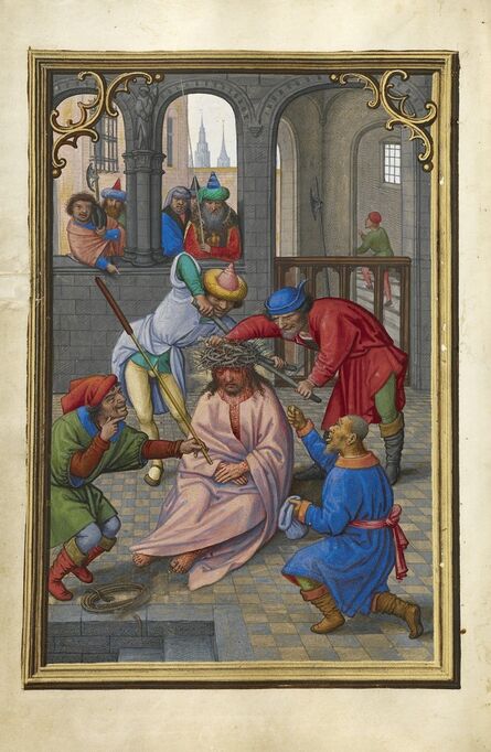 Simon Bening, ‘The Crowning with Thorns’, 1525-1530