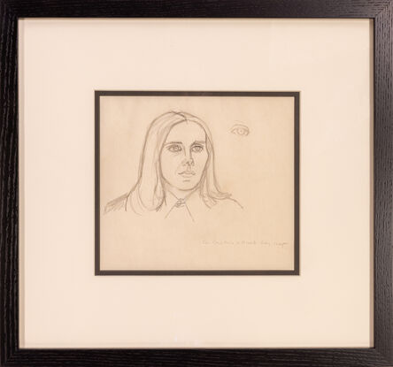 Alex Katz, ‘Alex Katz Signed Original Pencil Drawing "Studies of Caroline" I Contemporary Art’, 1973