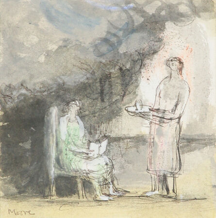 Henry Moore, ‘Teatime’, 1981