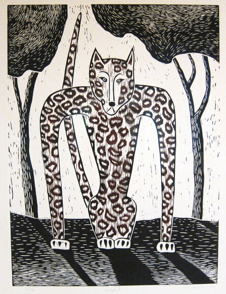 Judy Kensley McKie, ‘Leopard’, 1990