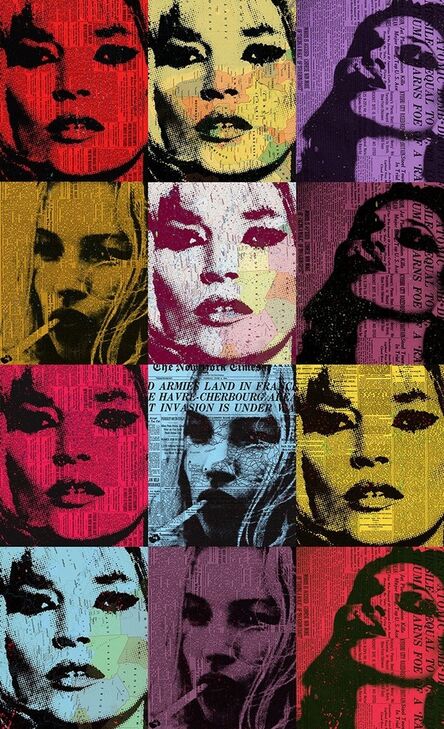 André Monet​, ‘Kate Moss’, 2020