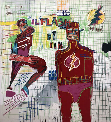 Jean-Michel Basquiat, ‘Flash In Naples’, 2022