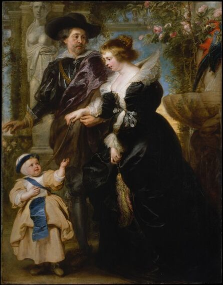 Peter Paul Rubens, ‘Rubens, His Wife Helena Fourment (1614–1673), and Their Son Frans (1633–1678)’, ca. 1635