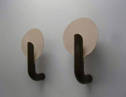 Pierre Paulin (1927-2009), ‘Pair of brown wall lamps’, 1972