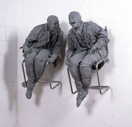 Juan Muñoz, ‘Two Laughing at Each Other’, 2000