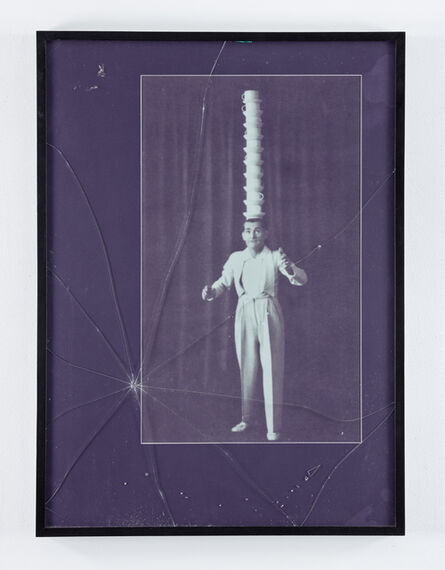 Barbara Bloom, ‘Balance (Purple Headstack)’, 2001