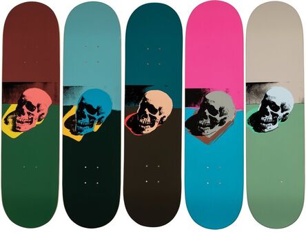 Andy Warhol, ‘Skulls (set of 5)’, 2021