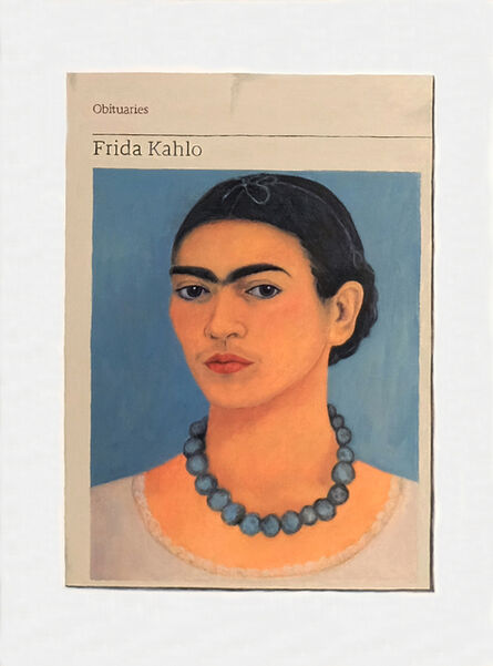 Hugh Mendes, ‘Obituary: Frida Kahlo ’, 2018
