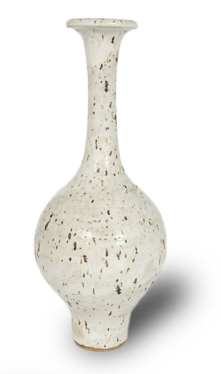 Lucie Rie, ‘Tall 1950s Goose Neck Bottle Vase ’, ca. 1958