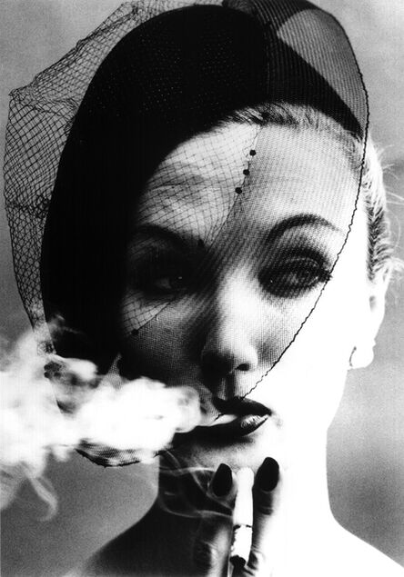 William Klein, ‘Smoke + Veil, Paris (Vogue)’, 1958