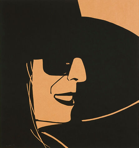 Alex Katz, ‘Large Black Hat (Ada)’, 2012