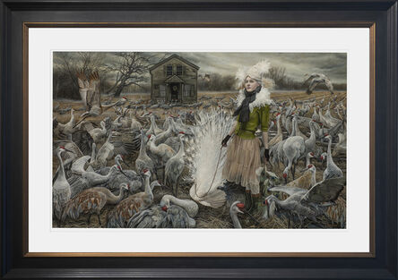 Andrea Kowch, ‘The Courtiers - 1st Limited Edition Framed Hand Signed Print’, 2016