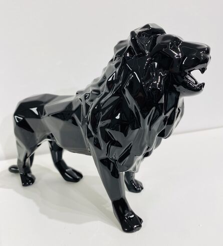 Richard Orlinski, ‘Black Lion’, 2022