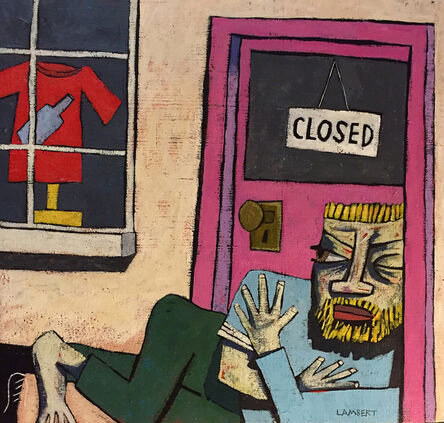 David Lambert, ‘Doorway Sleeper’, 2018