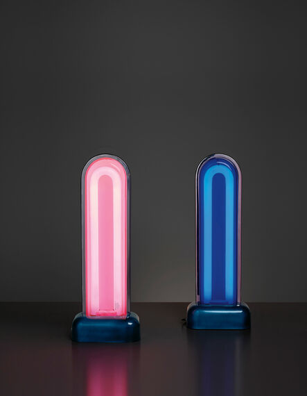 Ettore Sottsass, ‘Two 'Asteroid' table lamps’, 1971