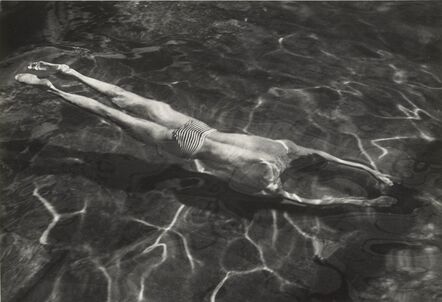 André Kertész, ‘[Underwater Swimmer]’, negative 1917; print 1970s