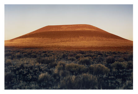 James Turrell, ‘First 4 x 5 Photograph of Roden Crater’, 1978
