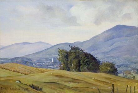 Luigi Lucioni, ‘View of the Valley’, 1940