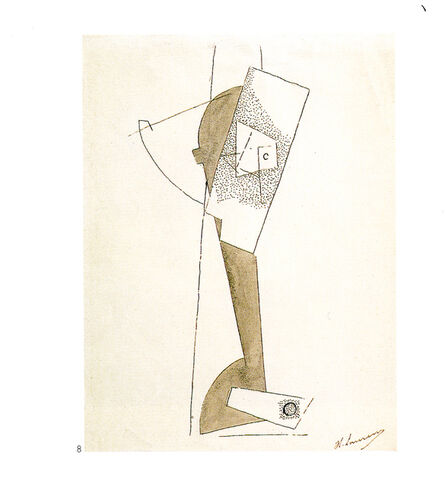 Henri Laurens, ‘Tête stylisée cubiste’, 1917