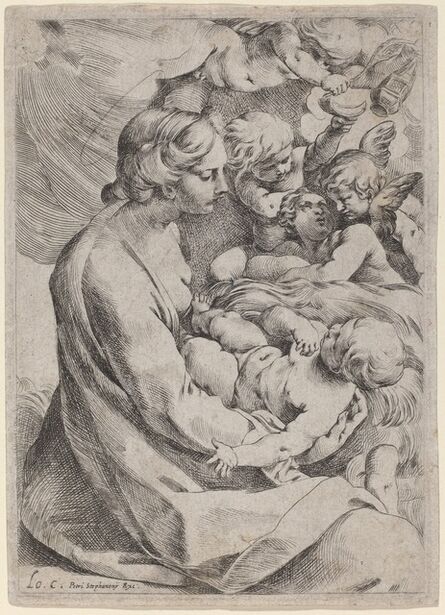 Lodovico Carracci, ‘Madonna and Child with Angels’, ca. 1595/1610