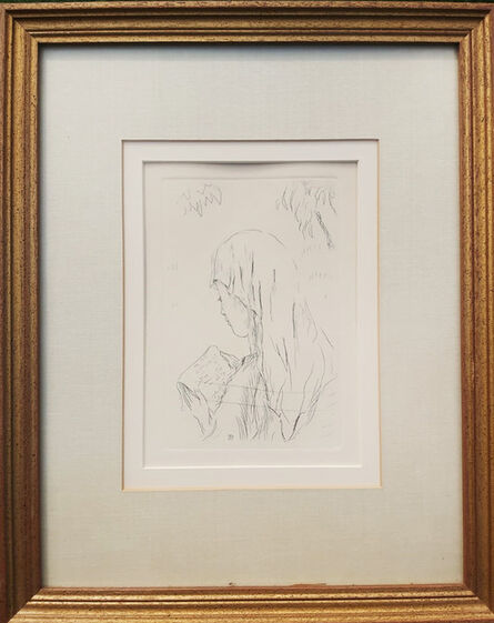 Pierre Bonnard, ‘"JEUNE FILLE LISANT" ’, 1965