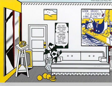 Roy Lichtenstein, ‘Artist's Studio’, 1982