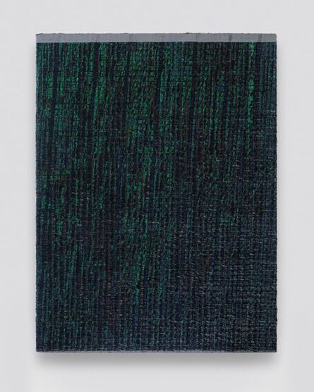 Chi Qun 迟群, ‘One Grey Line- Blue and Green’, 2019