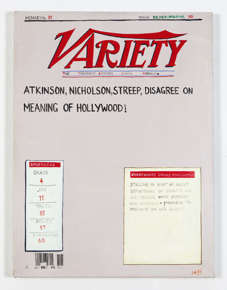 Conrad Atkinson, ‘Variety: Mediaevil’, 1994
