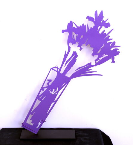 Gary Bukovnik, ‘Tipping Iris in purple’, 2022