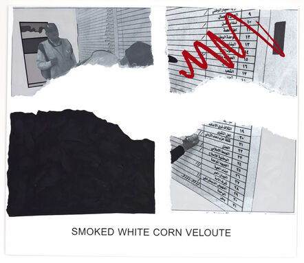 John Baldessari, ‘Morsels And Snippets: Smoked White Corn Veloute’, 2013
