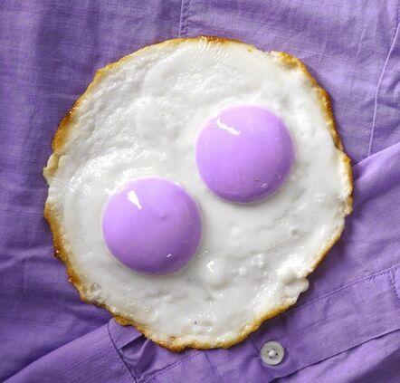 Soshiro Matsubara, ‘Purple fried eggs’, 2013
