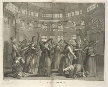 Bernard Picart, ‘Dance of the Dervish’, 1723-1743