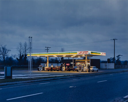 Paul Graham, ‘BP Station at Dusk, Bedfordshire’, 1981