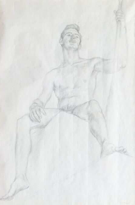 Paul Cadmus, ‘Male Nude PB3’, ca. 1953