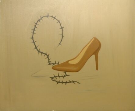 Pál Gerber, ‘Shoe against oppression --- Cipő az elnyomás ellen’, 2003
