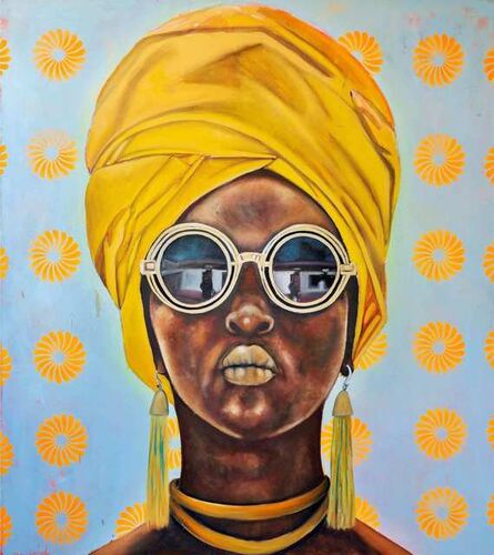Khaya Sineyile, ‘Girl with Yellow Turban (Prints)’, 2020