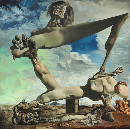 Salvador Dalí, ‘Soft Construction with Boiled Beans (Premonition of Civil War)’, 1936