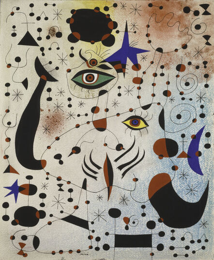 Joan Miró, ‘Ciphers and Constellations in Love with a Woman’, 1941