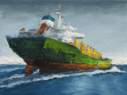 Victor Honigsfeld, ‘The Green Ship’, 2015