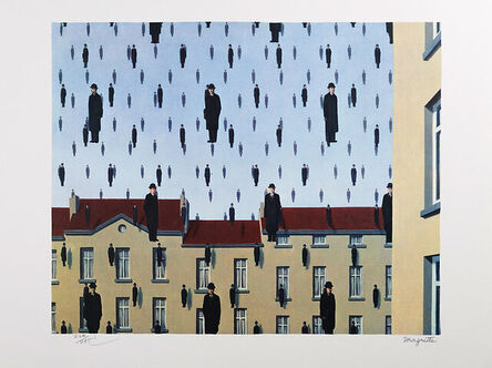 René Magritte, ‘Golconde’, 2004