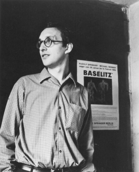Elke Baselitz, ‘Georg Baselitz in his atelier, Berlin’, 1966