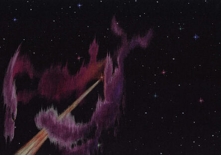 Rostan Tavasiev, ‘Sketch for the Planetary Nebulas series’, 2020