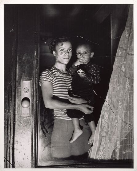 Weegee, ‘Mother and Child in Harlem’, ca. 1950